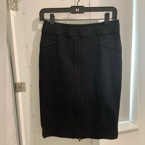 BCBG Black Pencil Skirt